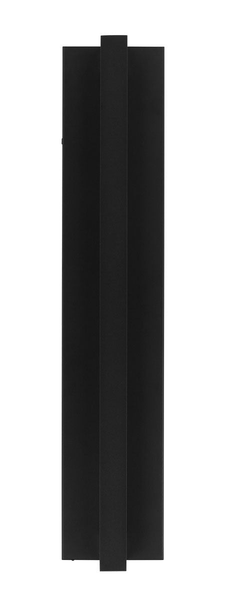 Visual Comfort Modern MDOWS525M27OB LED Wall Mount, Outdoor Black