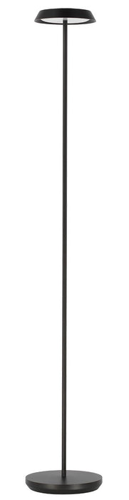 Visual Comfort Modern SLFL53627B LED Floor Lamp, Black