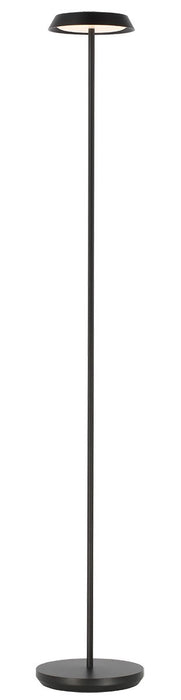 Visual Comfort Modern SLFL53627B LED Floor Lamp, Black