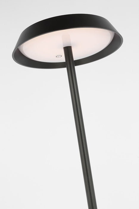Visual Comfort Modern SLFL53627B LED Floor Lamp, Black