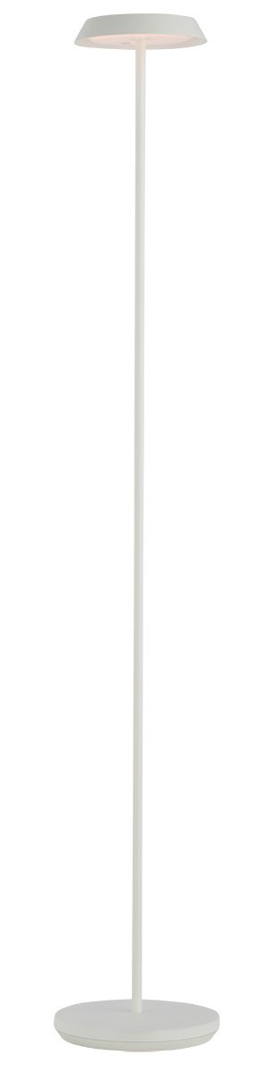 Visual Comfort Modern SLFL53627W LED Floor Lamp, Matte White