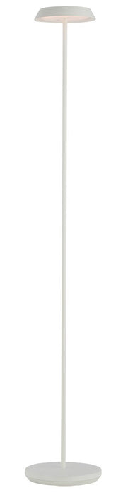 Visual Comfort Modern SLFL53627W LED Floor Lamp, Matte White