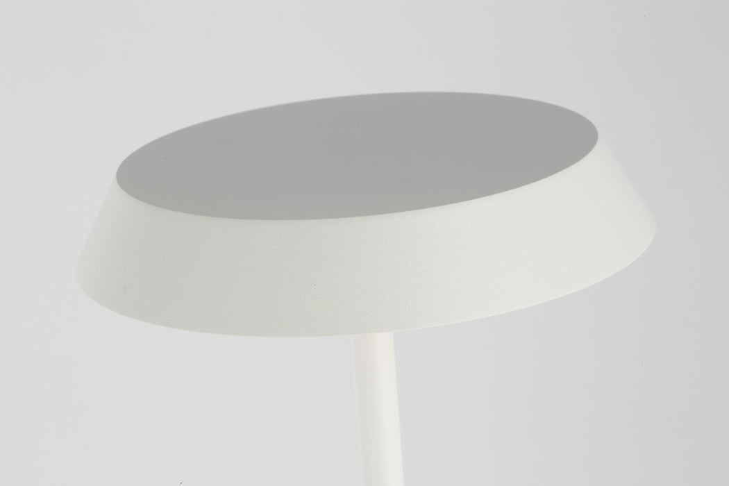 Visual Comfort Modern SLFL53627W LED Floor Lamp, Matte White