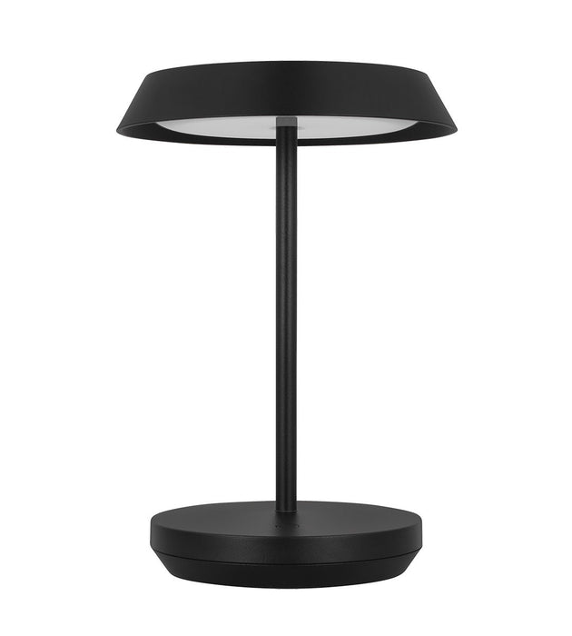 Visual Comfort Modern SLTB53227B LED Table Lamp, Black