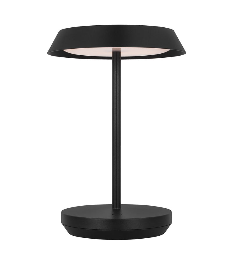 Visual Comfort Modern SLTB53227B LED Table Lamp, Black