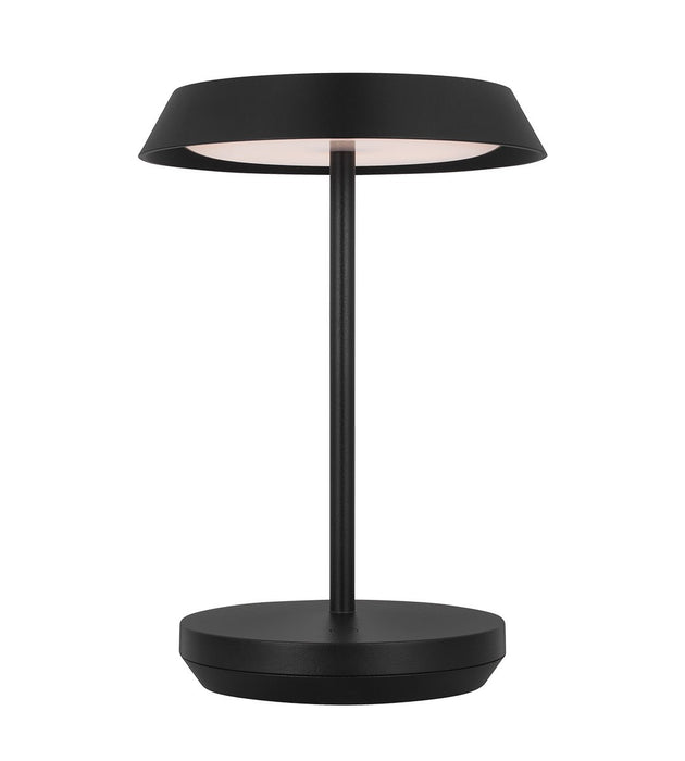 Visual Comfort Modern SLTB53227B LED Table Lamp, Black