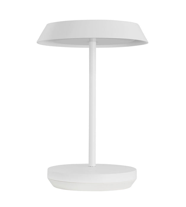 Visual Comfort Modern SLTB53227W LED Table Lamp, Matte White