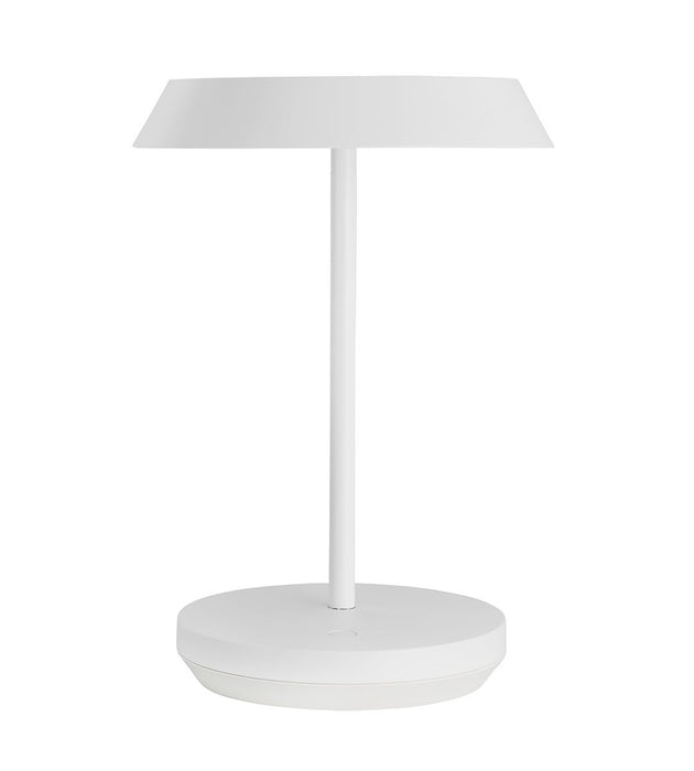 Visual Comfort Modern SLTB53227W LED Table Lamp, Matte White