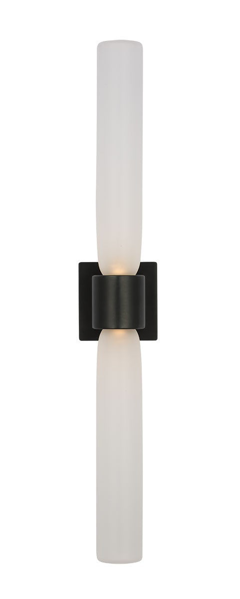Visual Comfort Modern KWWS58027CEBZ LED Wall Sconce, Bronze