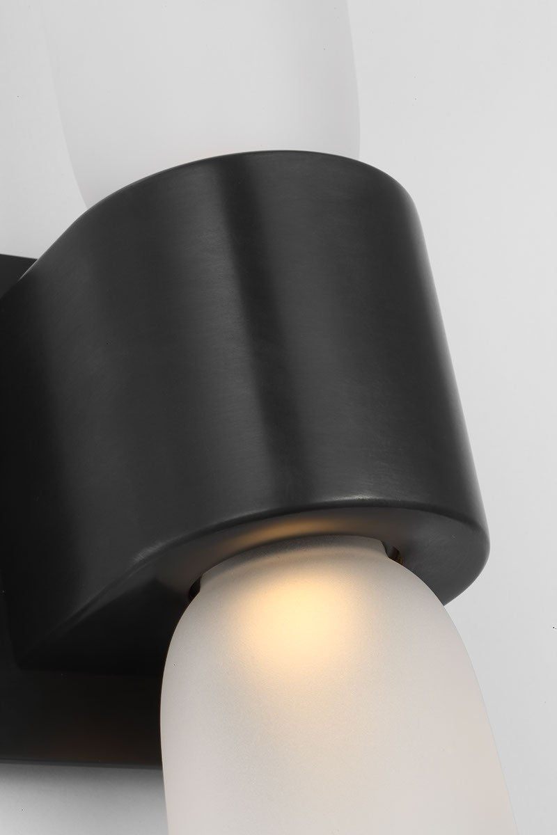 Visual Comfort Modern KWWS58027CEBZ LED Wall Sconce, Bronze