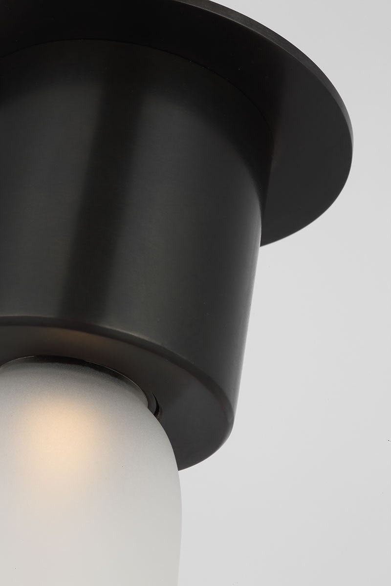 Visual Comfort Modern KWFM58127CEBZ LED Flush Mount, Bronze