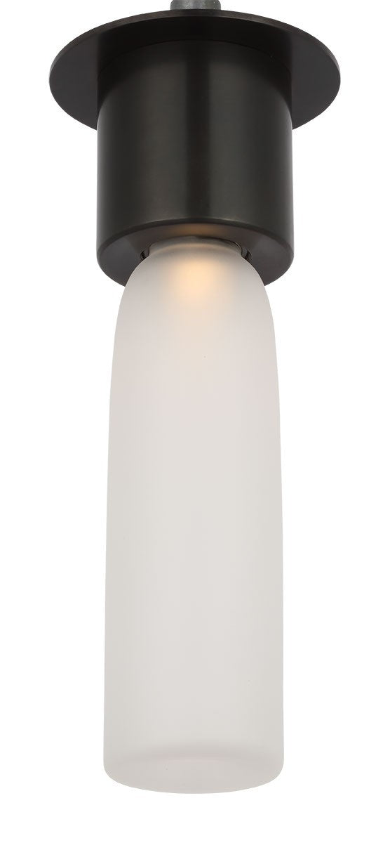 Visual Comfort Modern KWFM49927CEBZ LED Flush Mount, Bronze