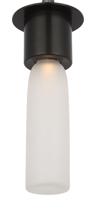 Visual Comfort Modern KWFM49927CEBZ LED Flush Mount, Bronze