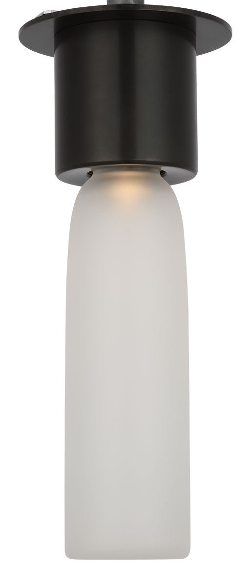 Visual Comfort Modern KWFM49927CEBZ LED Flush Mount, Bronze