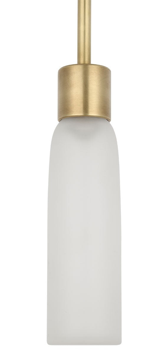 Visual Comfort Modern KWPD49527CEHAB LED Pendant, Hand Rubbed Antique Brass