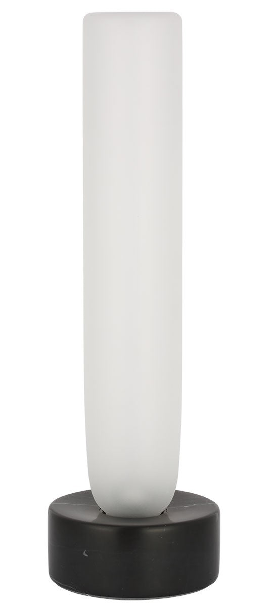 Visual Comfort Modern KWTB50127CEB LED Table Lamp, Black Marble