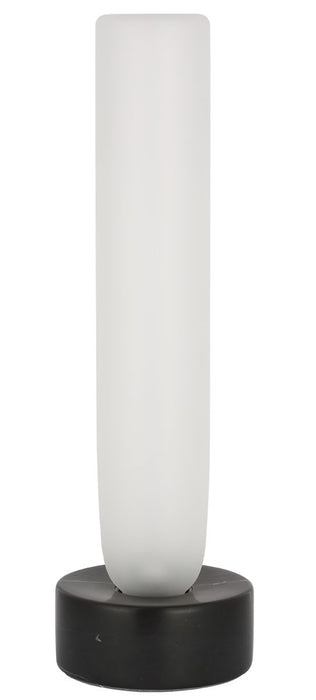 Visual Comfort Modern KWTB50127CEB LED Table Lamp, Black Marble