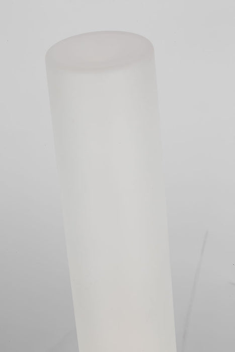 Visual Comfort Modern KWTB50127CEW LED Table Lamp, White Marble