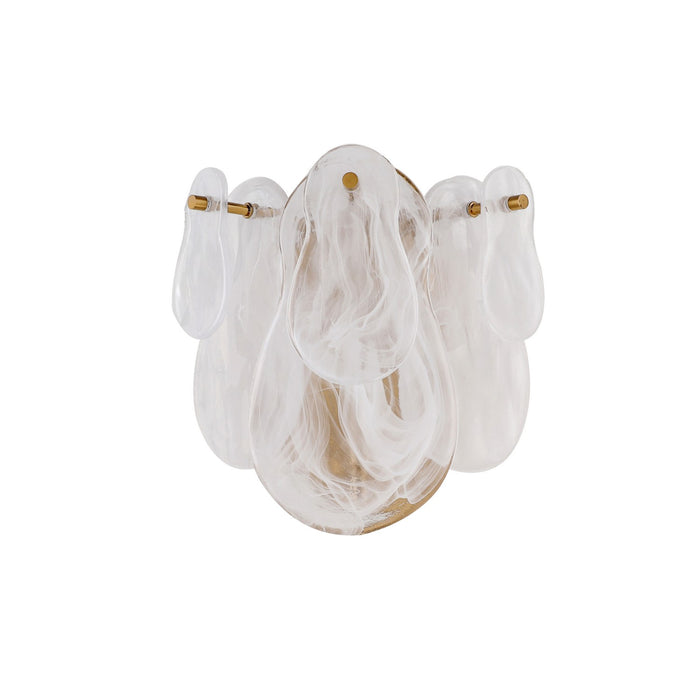 Terracotta Designs W24101-1 One Light Wall Sconce, Antique Brass