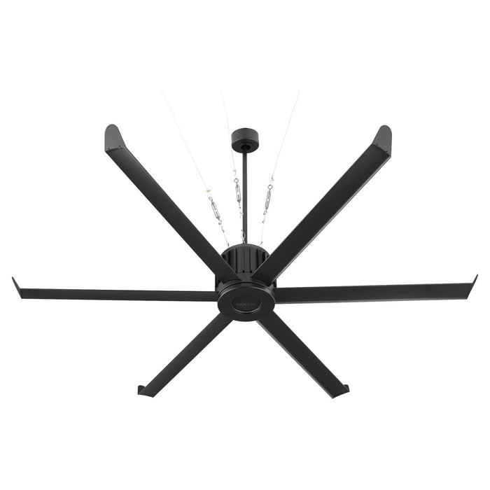 Oxygen 3-129-15 78" Ceiling Fan, Black