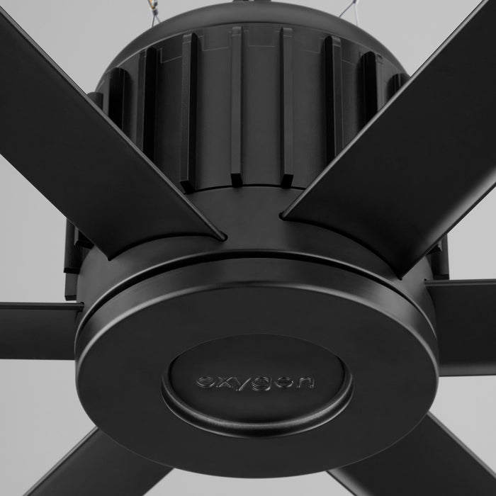 Oxygen 3-129-15 78" Ceiling Fan, Black