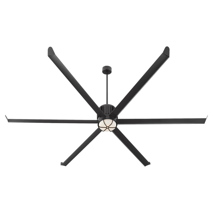 Oxygen 3-130-15 100" Ceiling Fan, Black