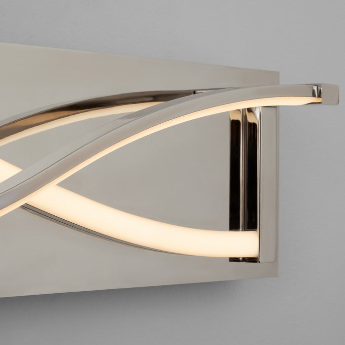 Oxygen 3-5006-20 LED Vanity, Polished Nickel