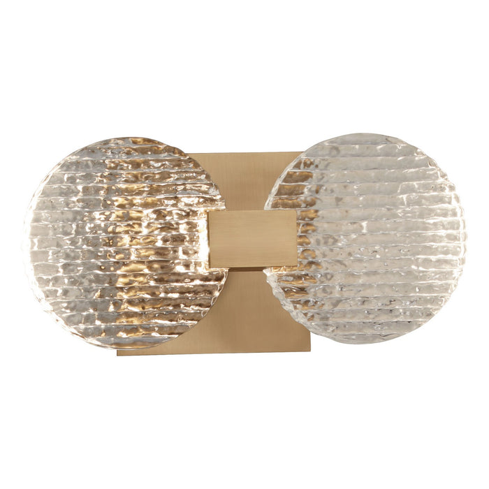 Oxygen 3-5050-40 LED Wall Sconce, Aged Brass