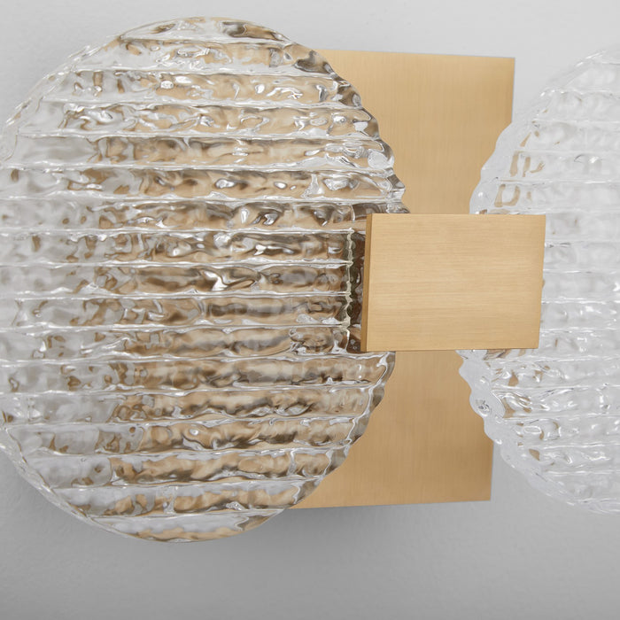 Oxygen 3-5050-40 LED Wall Sconce, Aged Brass