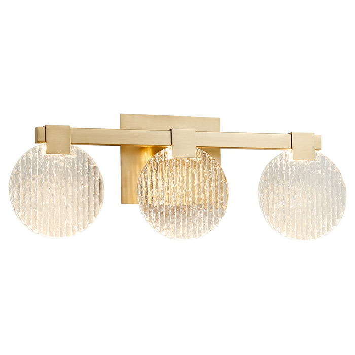 Oxygen 3-5052-40 LED Vanity, Aged Brass