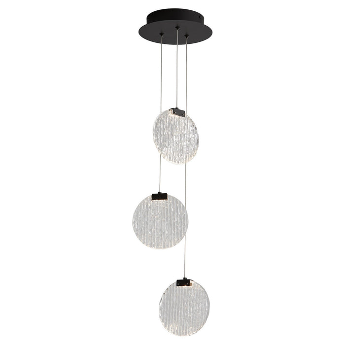 Oxygen 3-6050-15 LED Pendant, Black
