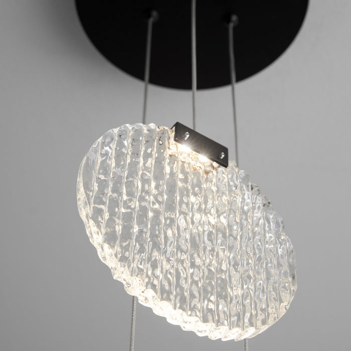 Oxygen 3-6050-15 LED Pendant, Black