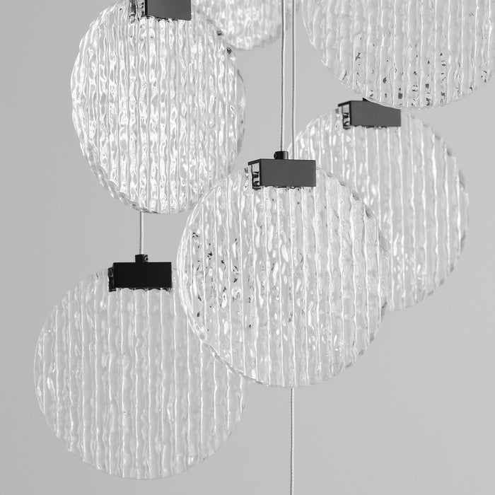 Oxygen 3-6051-15 LED Pendant, Black