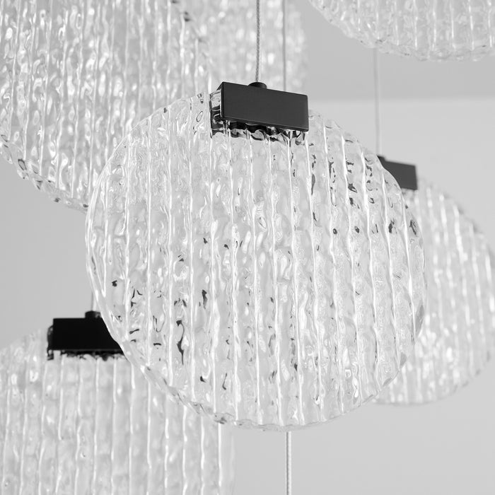Oxygen 3-6051-15 LED Pendant, Black