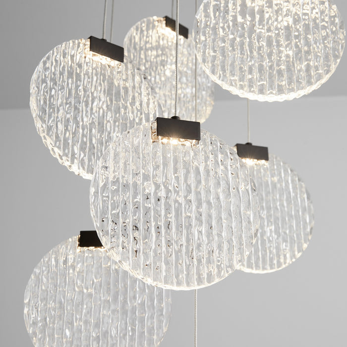 Oxygen 3-6051-15 LED Pendant, Black