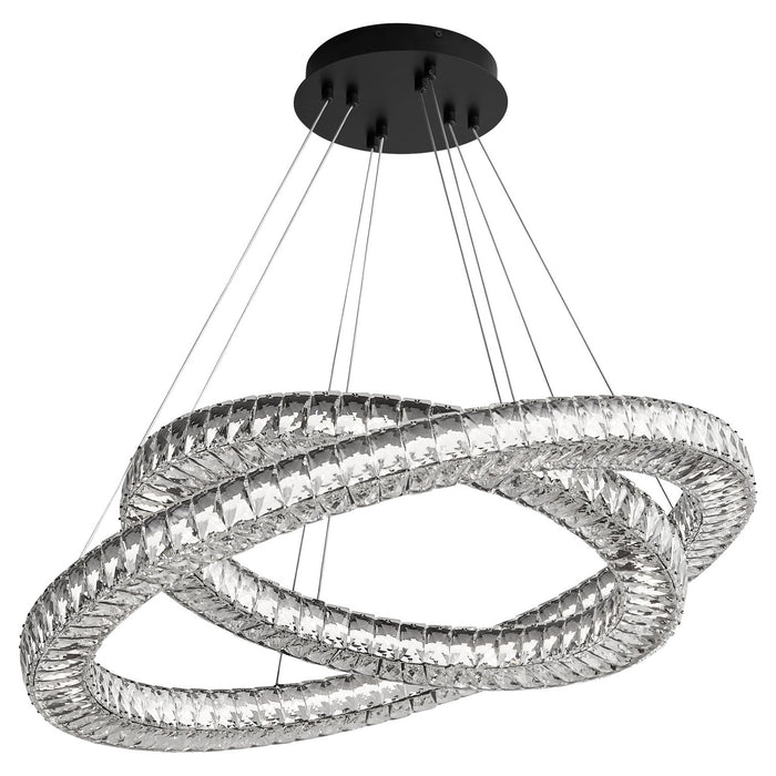Oxygen 3-876-15 LED Pendant, Black