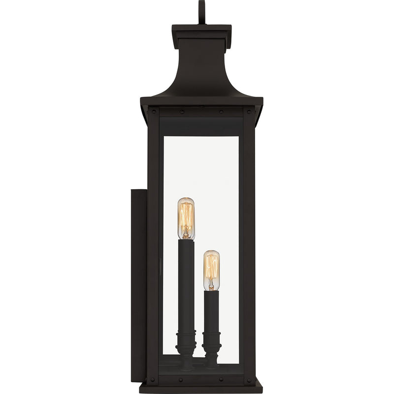 Quoizel ABY8409OZ Three Light Outdoor Wall Mount, Old Bronze