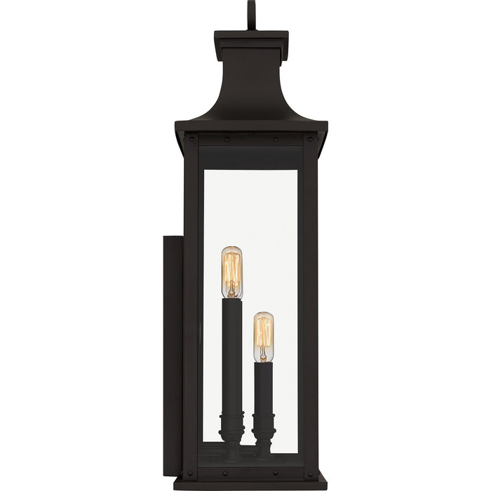 Quoizel ABY8409OZ Three Light Outdoor Wall Mount, Old Bronze