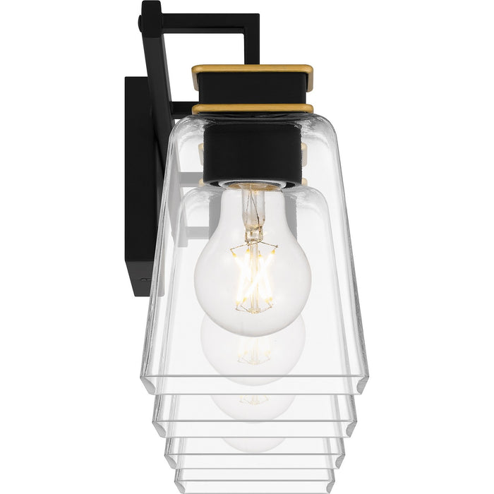 Quoizel ALY8632MBK Four Light Bath, Matte Black