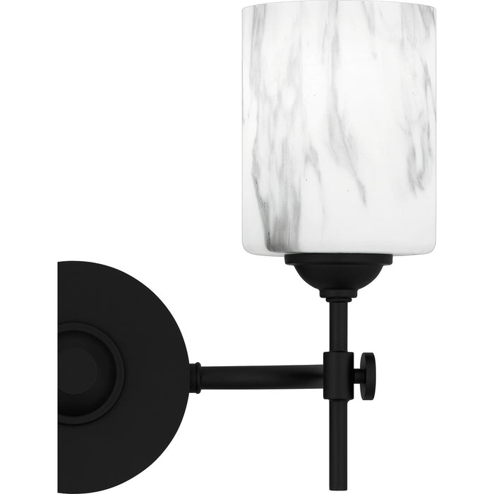 Quoizel ARI8615MBK Two Light Bath, Matte Black
