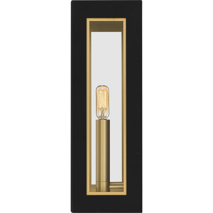 Quoizel BBN8406MBK Two Light Outdoor Wall Mount, Matte Black
