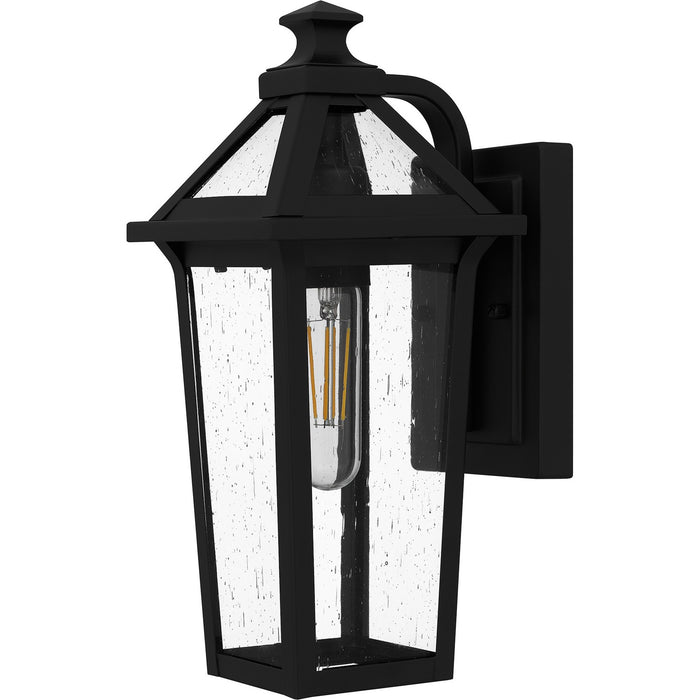 Quoizel BLV8406MBK One Light Outdoor Wall Mount, Matte Black