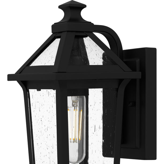 Quoizel BLV8406MBK One Light Outdoor Wall Mount, Matte Black