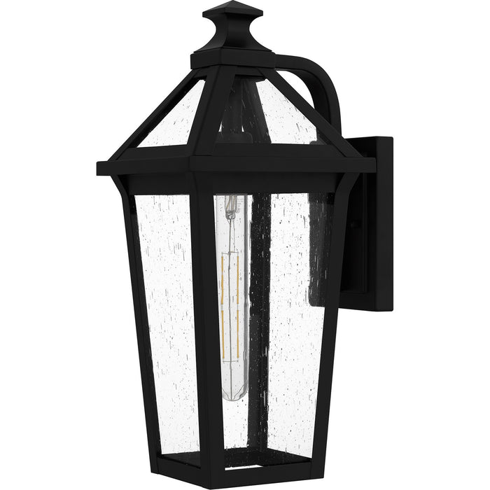 Quoizel BLV8408MBK One Light Outdoor Wall Mount, Matte Black
