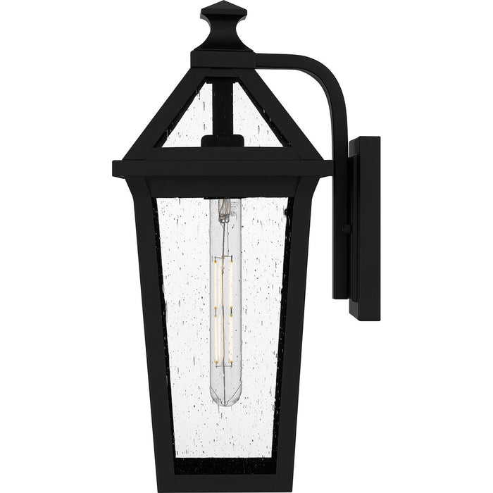 Quoizel BLV8408MBK One Light Outdoor Wall Mount, Matte Black