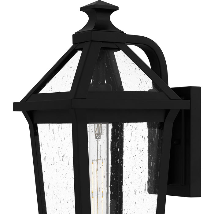 Quoizel BLV8408MBK One Light Outdoor Wall Mount, Matte Black