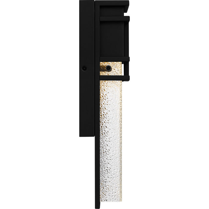 Quoizel DAY8406EK LED Outdoor Wall Mount, Earth Black