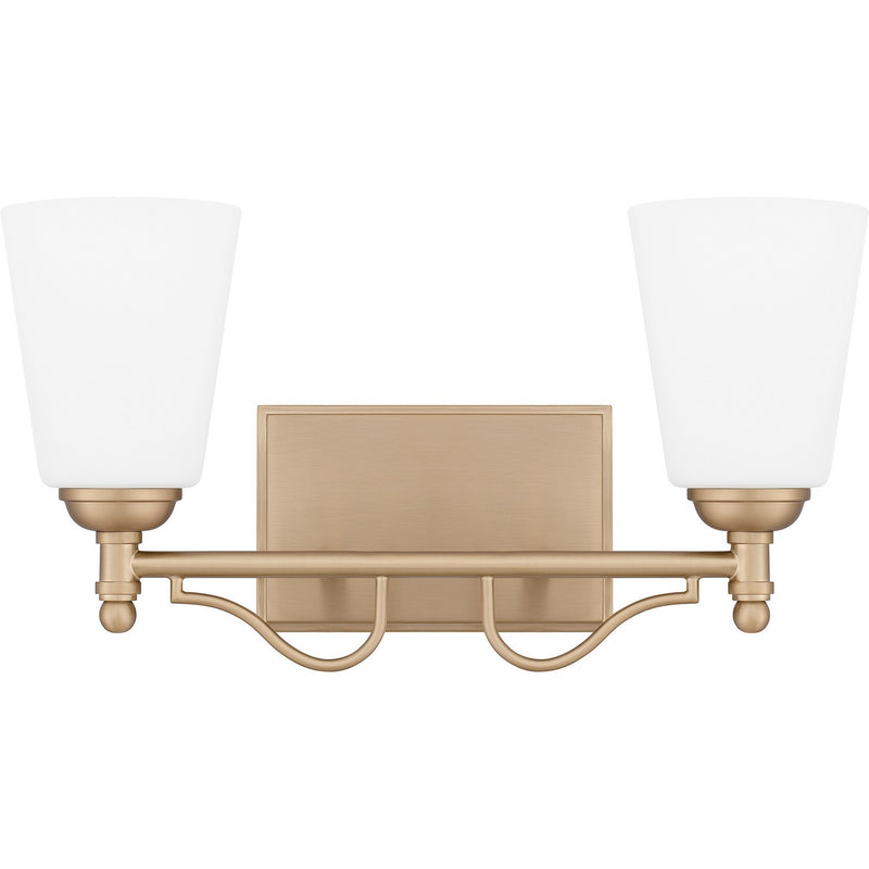 Quoizel ESR8616BGD Two Light Bath, Bronze Gold