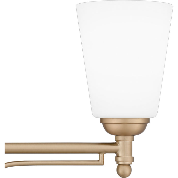 Quoizel ESR8623BGD Three Light Bath, Bronze Gold
