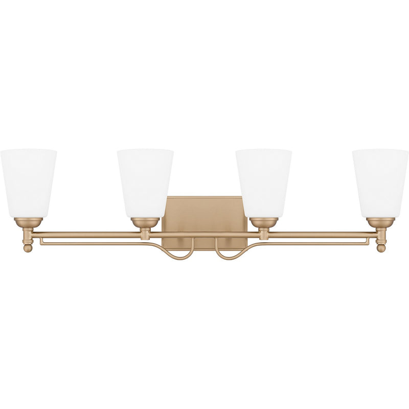 Quoizel ESR8632BGD Four Light Bath, Bronze Gold